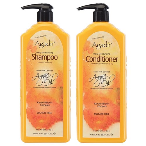 Argan Oil Set - Shampoo + Conditioner 1 Litre